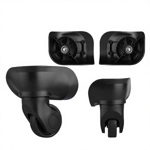 Rueda de Repuesto Profesional de Plástico para Maleta, Silenciosa, Universal, con Absorción de Impactos, Resistente y Ecológica, de 20 y 26 Pulgadas - Product Image 3