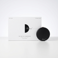 Diffuseur de parfum magnétique pour grille d'aération de voiture, rechargeable, avec logo personnalisé
