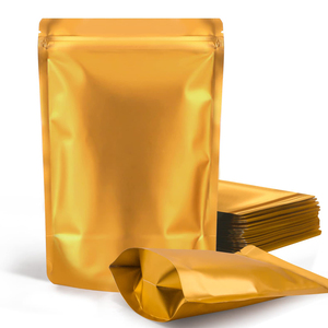 Bán buôn cấp thực phẩm hạt trái cây sấy khô hạt gia vị bao bì Nắp kéo nhựa Zip khóa túi nhôm lá dây kéo đứng lên túi - Product Image 4