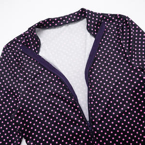 ชุดใหม่มาแรง ชุดผู้หญิงลายจุด เสื้อแจ็คเก็ตแขนยาวและกางเกงขาสั้น ชุดเซ็ต 2 ชิ้น ชุดลำลองสองชิ้น เสื้อผ้าผู้หญิง 2026 - Product Image 4