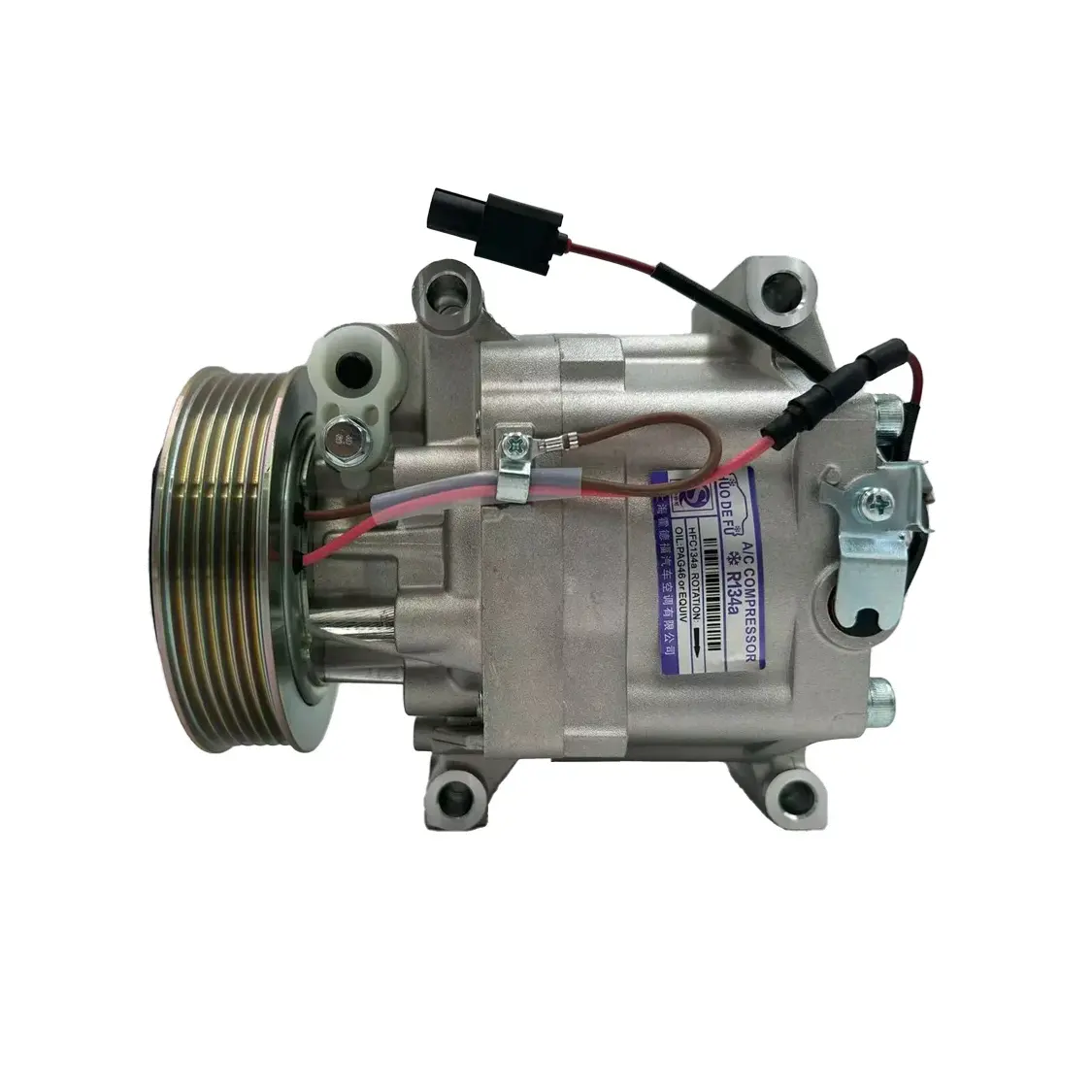 Auto Airconditioning Compressor Ac Compressor Str08 Voor Honda Fit Gk3 Gk5 Gj6 1.3l 2014 38810-5r0-004 388105r0004 Pasku 600754