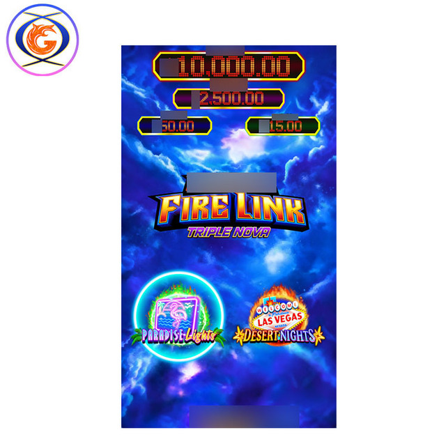 Hot Sale for Fire-Link Triple Nova Game Board 2in1 Skill Pot O Gold Game Board for Game Machine High Performance English Version