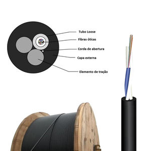 ミニADSS/ASUケーブル8/12/24コアASU光ファイバーケーブル80m用100m 120m - Product Image 3
