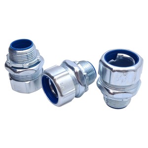 Lot de 3 connecteurs de conduit métallique flexible étanche à l'eau Tamp;B 5334-TB, 1 pouce NPT - Product Image 2