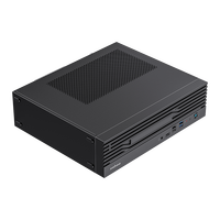 Boîtier PC compact SOHOO-SFF à facteur de forme réduit, 8,2 litres, plusieurs baies de disques, emplacements de verrouillage de sécurité, pour usage professionnel et domestique