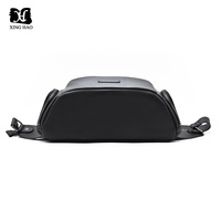 Sac banane personnalisé OEM en cuir pour homme, sacoche de transport pour appareil photo reflex numérique, hybride, Sony, Canon, Nikon
