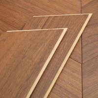 Chevron Oak Click Vinyl SPC Flooring à vendre Smooth Technics Engineered Wood Installation facile avec Elm Material