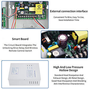 12v 3a 5a kesintisiz <span class=keywords><strong>ups</strong></span> ac dc kapı erişim kontrol sistemi güç kaynağı pil kutusu ile 110v fcc erişim kontrolü güç kaynağı - Product Image 3