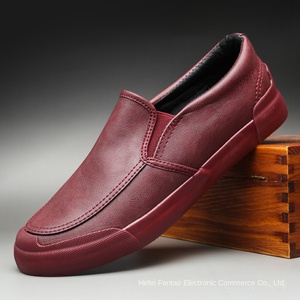 Zapatos Casuales de Cuero para Hombre, Mocasines Transpirables, Zapatillas Deportivas para Hombre 2025, Nuevas Zapatillas Planas de Cuero PU Cómodas para Hombre - Product Image 5