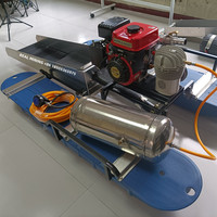 Machine d'extraction d'or à petite échelle portable, dragage d'or à vendre