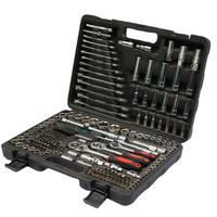 218 pièces ensemble d'outils de réparation automatique professionnel boîte à outils mécanique