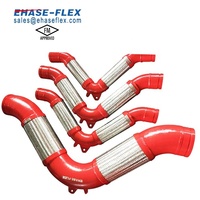 Junta Flexible de Acero Inoxidable con Certificación FM y Superficie Pintada para Tuberías con Gran Movimiento