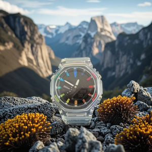 Montres de sport antichoc série <span class=keywords><strong>G</strong></span> GA2100/GA110 GM2100 en plastique, très vendues, unisexe pour hommes et femmes - Product Image 3