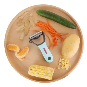 New Coming Stainless Steel Professional Blue Manually Cutter Potato Indoor Peeler