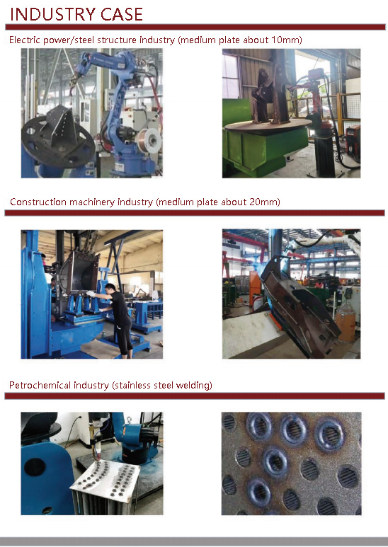 automatic welding robotic arm MIG MAG welding laser source water chiller welding equipments