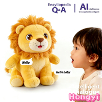 Cachorro Robótico de Peluche con IA, Fabricación OEM/ODM, Cara de Vinilo, Compañero para Colecciones de Juguetes Premium Plus, Aprendizaje Simulado de Peluche para Niños