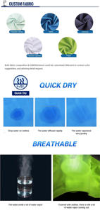 Malla de secado rápido transpirable deportes al aire libre correr spandex camiseta personalizada sublimación completa impresa maratón camiseta al por mayor - Product Image 4