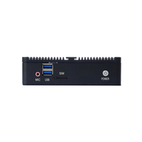 2026 ELSKY Thin NANO19 Mini PC Tanpa Port Serial Celeron J1800/J1900 DDR3 1600MHz RAM MSATA SSD SIM RJ45 LAN Tanpa Kipas NANO PC
