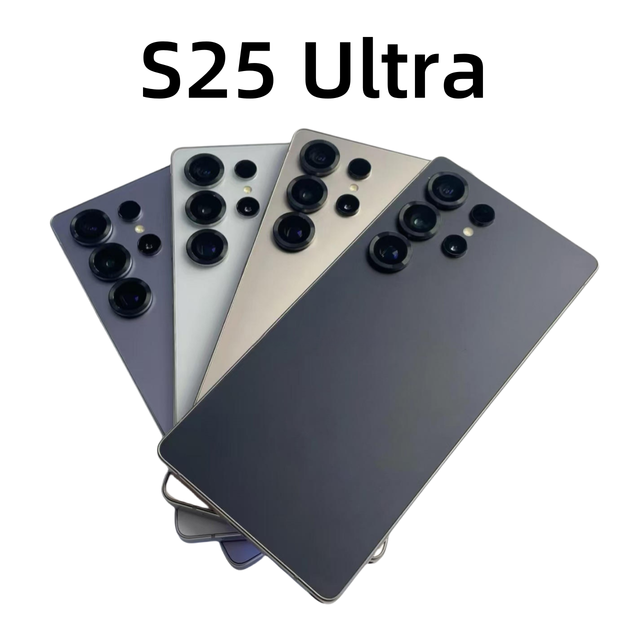 OEM S25 Ultra 5G LTE Smartphone 1TB Storage Dual SIM CDMA AMOLED 144Hz Display Android 14 Octa Core Snapdragon 800 Series