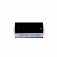 Medidor de Voltaje Digital DC EAST 48x96mm YLT96B-DV 220V DC/AC Monofásico con Pantalla LED, Instrumento Industrial