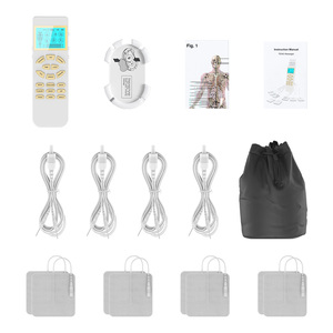 Unidad Tens 4 en 1 y EMS y estimulador muscular de masaje, máquina de terapia de unidades TENS de doble canal para aliviar el dolor masajeador de pulso electrónico - Product Image 6