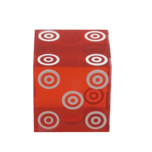 באיכות גבוהה 16 מ "מ 19 מ" מ בצבע קזינו קוביות כרטיס מרובע לוח עם פינות פלסטיק מעוגלות מיוצר קוביות דיוק - Product Image 4