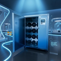 Industriële fruitdroogmachine voor voedingsfabrieken, warmtepomp-dehydratorapparatuur