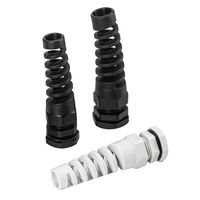 Presse-étoupes Anti-flexion Nylon Multi-jauge Joint À Ressort Joint Soulagement De Souche Spirale Flexible Protecteur IP68 Évalué Basse Tension