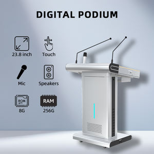 เครื่องบรรยายดิจิทัลแบบแท่นสำหรับห้องเรียนอัจฉริยะแบบดิจิทัลอุปกรณ์สำหรับโบสถ์แท่นบรรยาย - Product Image 2