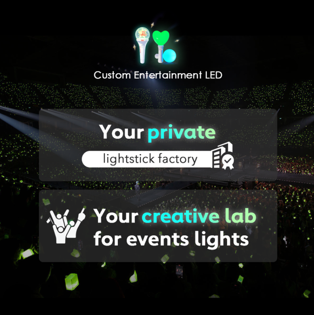 Official Custom Light Stick Concert Cheering Props K-pop Heart Shape Lightstick Personalized Fans Glow Stick