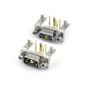 2w2 góc bên phải nữ cho PCB, D-SUB nguồn 2w2 ổ cắm, Chất lượng cao 2w2 kết nối, cao hiện tại D-SUB 2w2 nữ Dip nối - Product Image 5