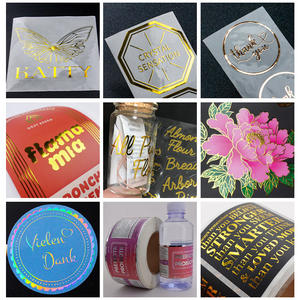 Özel Şeffaf Etiketler Vinil Baskılı Hediye Paketleme Çıkartmaları Su Geçirmez Mum ve Kavanoz Çıkartmaları Şeffaf Logo Çıkartmaları - Product Image 6