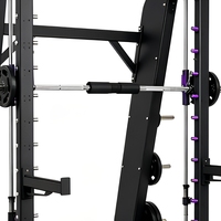 Appareil de musculation Zoshine pour la maison : équipement d'entraînement des jambes, presse latérale, squat hack, machine de fitness combinée pour la force