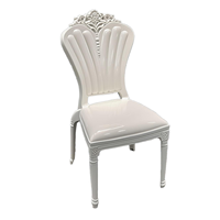 Chaise de princesse en plastique PP pour événements extérieurs, mariages et fêtes – Prix de gros abordable