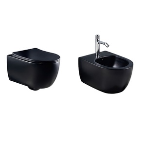 Настенное керамическое женское биде, унитаз для отеля - Product Image 1