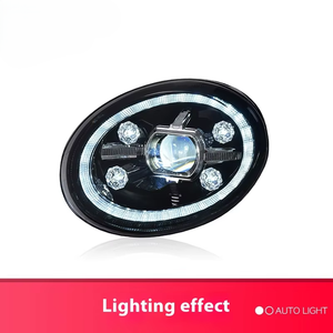 Conjunto de faro de luz diurna con lente LED de 12V dedicado para <span class=keywords><strong>Volkswagen</strong></span> <span class=keywords><strong>Beetle</strong></span> 2013-2020 nueva señal de giro de agua corriente - Product Image 3