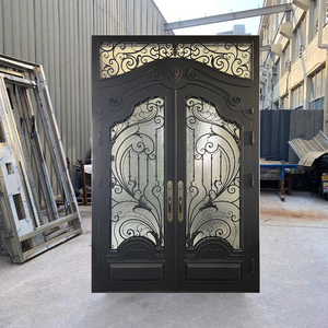 TECHTOP 절묘한 수제 철문 가정 또는 비즈니스를위한 내구성 우아한 보안 입구 프리미엄 품질의 스틸 게이트 - Product Image 3
