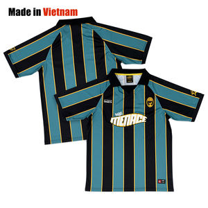 Camiseta de fútbol a rayas personalizada sublimación ropa de fútbol Retro para entrenamiento de Club camiseta de fútbol callejero - Product Image 1