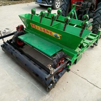 Semoir d'ail à monter sur le tracteur à balais, 6 rangées, machine de raboteuse d'ail, nouveauté 2020