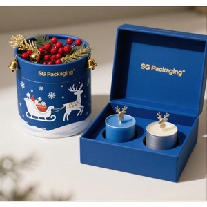 Handmade high-quality hard paper candle <b>gift</b> <b>box</b>, customizable according to needs - Product Image 6