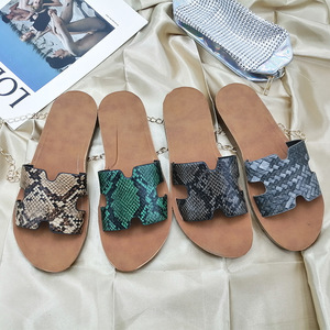 Sandalias Elegantes de Verano para Mujer, con Suela de Corcho, Hebilla, Lentejuelas, Pedrería y Estampado, Estilo Casual para la Playa - Product Image 3