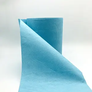 High Absorbent Recycled Blue <b>Hand</b> <b>Towel</b> Roll Tissue <b>Paper</b> - Product Image 2