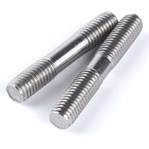 Pernos Roscados de Doble Extremo de Acero Inoxidable DIN939 B8m para Piezas de Montacargas - Product Image 1