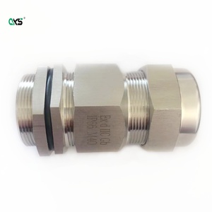Presse-étoupe <span class=keywords><strong>Millet</strong></span> en laiton blanc, blindé, étanche à double compression, anti-explosion, étanchéité IP66, Exd IIC, certifié CE, norme GB - Product Image 4