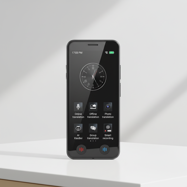 Real-time Simultaneous Translation of Voice and Text Electronic Translator Portable Translator Traductor De Idiomas Portatil