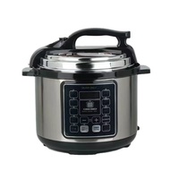 Autocuiseur Électrique Grande Capacité Antiadhésif pour Usage Domestique, Marque Silver Crest, Norme Américaine 110V, pour le Commerce International Transfrontalier