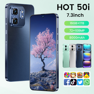 Teléfono nuevo Hot50i de 16 GB y 1 TB, <span class=keywords><strong>5G</strong></span> desbloqueado, teléfonos móviles inteligentes con Google Play - Product Image 2