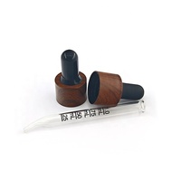 Capuchon compte-gouttes en plastique d'impression par transfert hydrographique de qualité supérieure 18/410 pour bouteille