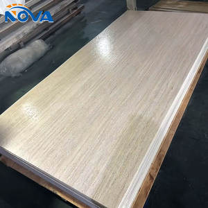 Panneau PVC UV gaufré mat, couleur et <span class=keywords><strong>taille</strong></span> personnalisées, imperméable et ignifuge, pour la décoration des murs et plafonds intérieurs - Product Image 5