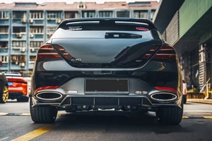 ชุดแต่งคาร์บอนไฟเบอร์ Genesis G70 รุ่น AD Style สำหรับดิฟฟิวเซอร์หน้า สปอยเลอร์ สภาพใหม่ อุปกรณ์เสริมรุ่นอัพเกรด ปี 2021-2023 ติดตั้งง่ายด้วยกาวในตัว - Product Image 3